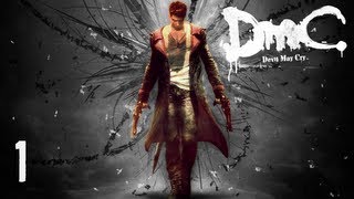 Прохождение DMC Devil May Cry  Миссия 1 — Обнаружен  Босс Охотник [upl. by Lathan188]