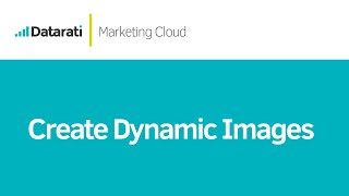 SFMC How To Create Dynamic Images in Salesforce Marketing Cloud [upl. by Shaikh]