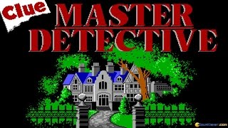 Clue  Master Detective gameplay PC Game 1989 [upl. by Yahc]