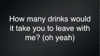 Miguel  How Many Drinks Lyrics [upl. by Gregrory670]