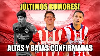 🚨ÚLTIMOS RUMORES Y FICHAJES de chivas  Chicharito a Chivas  Bajas confirmadas [upl. by Suter220]