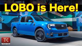 2025 Ford Maverick Lobo is a Modern Street Performance Truck  Maverick Hybrid Gets AWD [upl. by Jarrid]