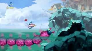 Rayman Origins 100 Playthrough World 4  Sea Of Serendipity [upl. by Hadeis]