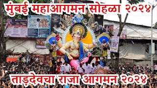 Tardeo Cha Raja 2024  Colaba Cha yuvraj 2024  Ganpati Aagman 2024  GaneshG Live [upl. by Louie]