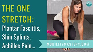 How to Relieve Plantar Fasciitis Shin Splints Achilles Pain and Compartment Syndrome [upl. by Aiekahs]