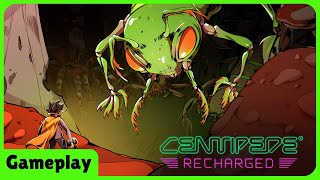 🔴 Centipede Recharged  First Look Gameplay  1st Time Playing [upl. by Sarson]