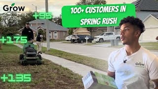 How To Start A Lawn Care Business  Spring Rush Marketing  Chase Grant [upl. by Careaga830]