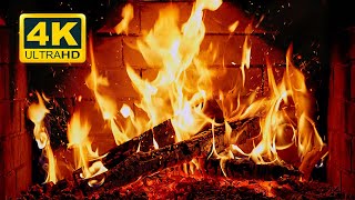 🔥 Cozy Fireplace 4K 12 HOURS Fireplace with Crackling Fire Sounds Crackling Fireplace 4K [upl. by Eenar746]