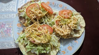 TOSTADAS DE PECHUGA DE POLLO  Susy Cocina [upl. by Eelrehpotsirhc]