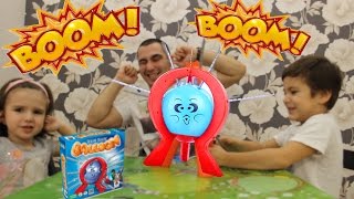 Бум Бум Балун открываем играем в игру с лопающим шариком Boom Boom Balloon game with a burst balloon [upl. by Atilrak645]