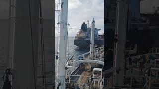 Part 1 Bunkering Operation at Pacific Ocean [upl. by Ecirtaemed917]