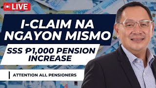 ICLAIM NYO NA SSS ₱1000 PENSION 2ND TRANCHE INCREASE [upl. by Hines]