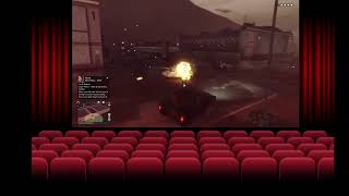 Turreted Limo and Tank VS GTAV Military [upl. by Abbe]