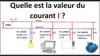 Bilan des puissances  Exercice 1 Installations électriques [upl. by Diva]