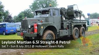 Leyland Martian 6x6 65 litre Straight8 Petrol Military Recovery Vehicle [upl. by Neuburger]