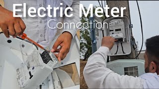 Meter Connection  Energy Meter Connection  Smart Meter [upl. by Conchita94]