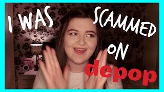 I WAS SCAMMED ON DEPOP Storytime [upl. by Asital364]