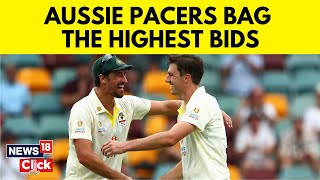 IPL Auction 2024 News  Aussie Pacers Pat Cummins And Mitchell Starc Create IPL History  N18V [upl. by Ailisec]