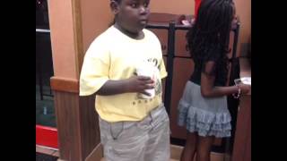 Vine Clip Of The Week Fat Kid Terio In Popeyes Ooh Kill Em [upl. by Gusty]