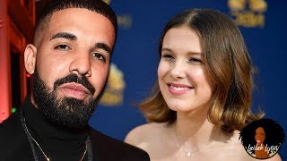 Drake Accused Of “Grooming” 14yo Actress Millie Bobby Brown By Sending Her Questionable Texts [upl. by Edalb343]