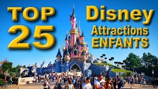 TOP 25 des Attractions Disneyland Paris à faire en Famille avec enfants Reportage de Ben Heine [upl. by Enifesoj484]