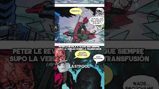 Deadpool Revive a Spiderman con Sangre SpiderMan Deadpool Marvel [upl. by Ahtelahs289]