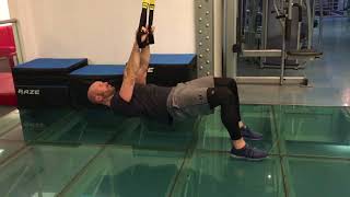 TRX Horizontal row with bent knees [upl. by Nygem]