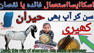 Shampoo for lice removal  Daily vlog  Kheeri bbq recipe  ArzooKiArzoo323 [upl. by Annuahsal]