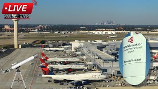 LIVE AIRPORT ACTION – HARTSFIELD  JACKSON ATLANTA INTERNATIONAL AIRPORT [upl. by Oiznun]