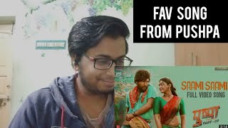 SAAMI SAAMI FULL SONG REACTION  RASHMIKA ALLU ARJUN  TheBongUncut [upl. by Ostraw]