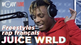 Juice WRLD freestyle sur du Niska NTM 113 Dadju Ninho  freestyles on french rap beats [upl. by Niasuh998]