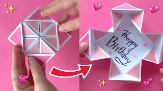 DIY BIRTHDAY GIFT IDEA  EASY PRESENT IDEA  CUTE GIFT 🎂💖 [upl. by Aerdied828]