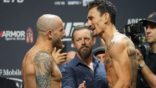 UFC 276 CEREMONIAL WEIGHINS Volkanovski vs Holloway [upl. by Eldorado851]