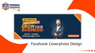 HOW to make Facebook cover photo design in pixellab [upl. by Ojeillib4]