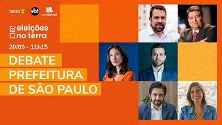 AO VIVO  Acompanhe o debate entre os candidatos à prefeitura de São Paulo [upl. by Anairb123]