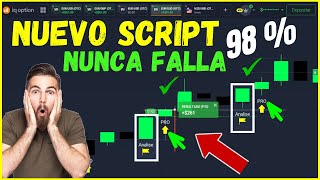 🤑NUEVO SCRIPT para OPCIONES BINARIAS con 98 de EFECTIVIDAD totalmenete GRATIS IQ OPTION 🔥 [upl. by Wyon]