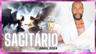 SAGITÁRIO ABRIL  VÃO TE DEVOLVER O QUE TE ARRANCARAM  A Imperatriz Tarot [upl. by Aeht]