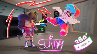 360° Vs Sunday 3D Animation Friday Night Funkin [upl. by Mik]