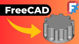 FreeCAD 3D Modeling Example for Beginners [upl. by Tacye651]