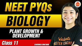 NEET PYQs for Plant Growth amp Development  Class 11 Biology  NEET 2024 [upl. by Rambow977]