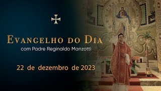 EVANGELHO DO DIA  22122023  Lc 13945 PadreManzottiOficial [upl. by Idoux]