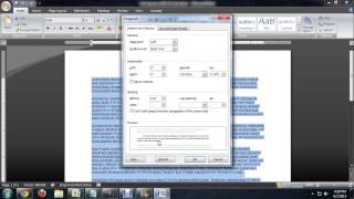 How to Set a Paragraph Indent in Word 2010  Tech Niche [upl. by Nnaasil124]