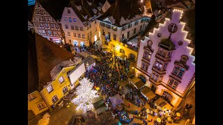 Pfullendorfer Weihnachtsmarkt 4k [upl. by Suhail]