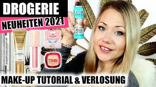 FULL FACE mit DROGERIE MAKEUP Drogerie Neuheiten JANUAR 2021 Frankas Favorites [upl. by Arihaj]