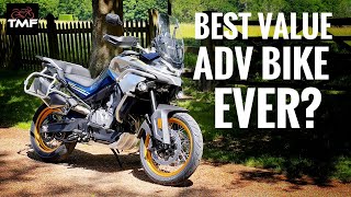 2024 CFMoto 800 MT Touring Review  First Ride [upl. by Adnulahs]