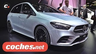 MercedesBenz Clase B  Salón de París 2018  Mondial de lAuto  cochesnet [upl. by Ahseyk]