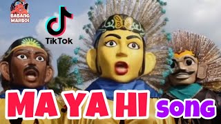 Ondel Ondel Nyanyi MAYA HI Song  Ondel Ondel Betawi joget tik tok [upl. by Ihpen]