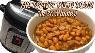 INSTANT POT Pinto Beans Recipe  HOW TO MAKE PERFECT PINTO BEANS IN THE INSTANT POT [upl. by Ahsiem709]