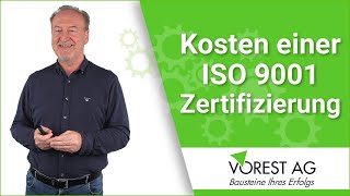 Was kostet eine ISO 9001 Zertifizierung [upl. by Marsiella]