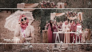 BRIDAL SHOWER  Shahla  Aambro Wedding Films  Amras Ameen [upl. by Aspa]